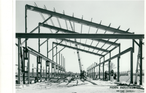 Construction of the Bow Truss Building