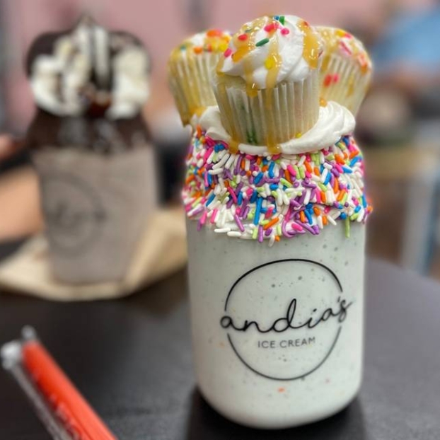 Andia's Ice Cream at Raleigh Iron Works