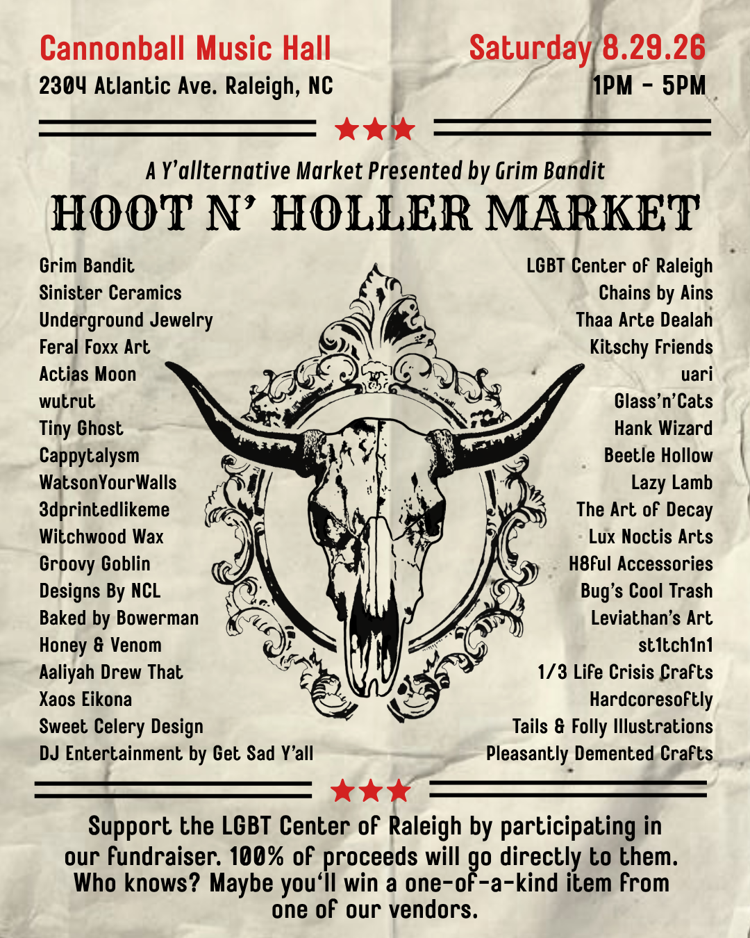 HOOT N’ HOLLER MARKET