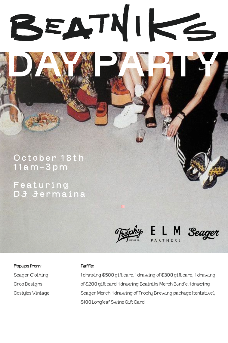 Beatniks 3rd Anniversary Day Party